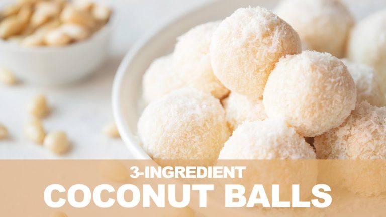 3-Ingredient Raffaello Coconut Balls Recipe | Easy No-Bake Dessert Idea