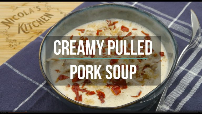 Creamy Pulled Pork Soup