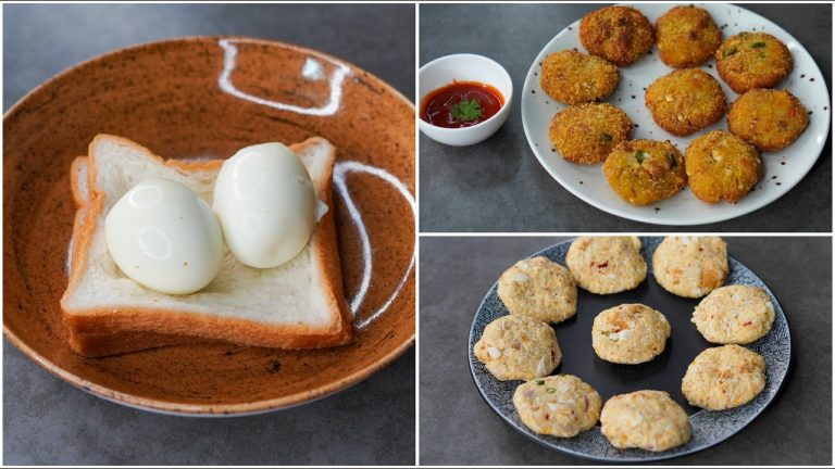 If You Have Just 2 Slices of Bread & 2 Eggs At Home, You Can Make This Bread Egg Tikki Recipe