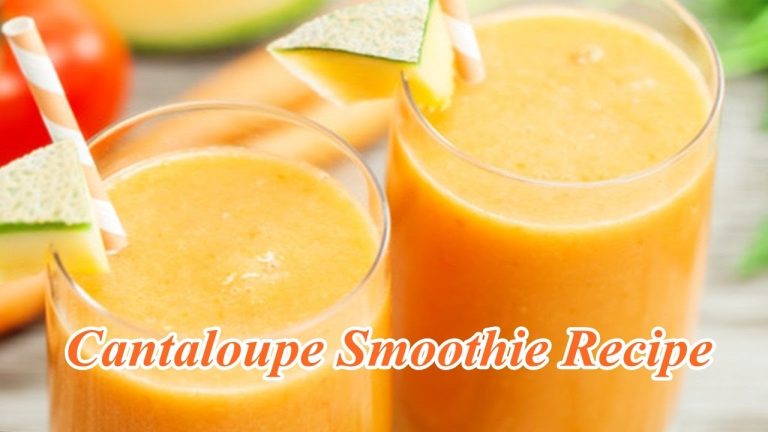 Cantaloupe Smoothie Recipe