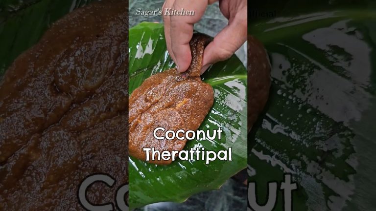 Coconut Halwa, Forget Everything Just try this Thengai Therattipal #Shorts #Viral #SweetRecipes