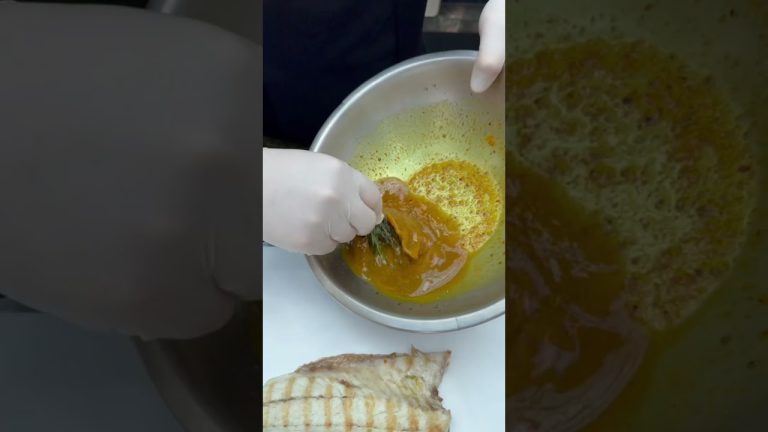 Marined sea bass 🐟 soslu levrek 👌