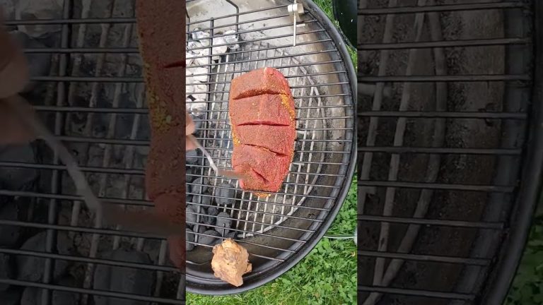 let's see how this turns out #food #bbq #webergrill