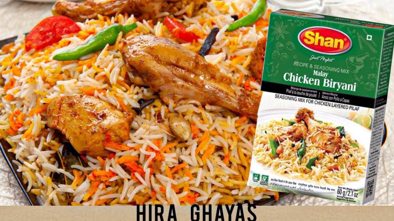 Chicken Biryani – Made With Tamarind And Curry Leaves – Shan Biryani Masala
