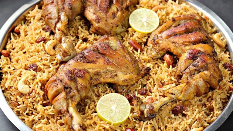 Chicken Kabsa | Arabian chicken kabsa rice recipe in hindi