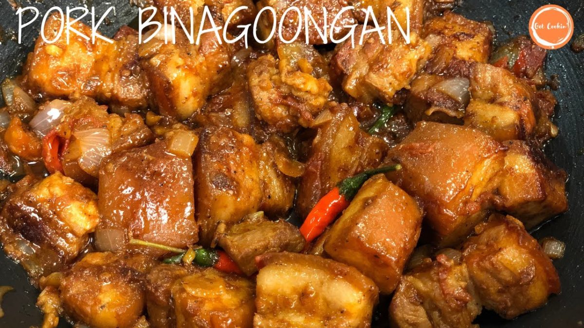 Easy Pork Binagoongan Recipe | Binagoongang Baboy @GetCookin