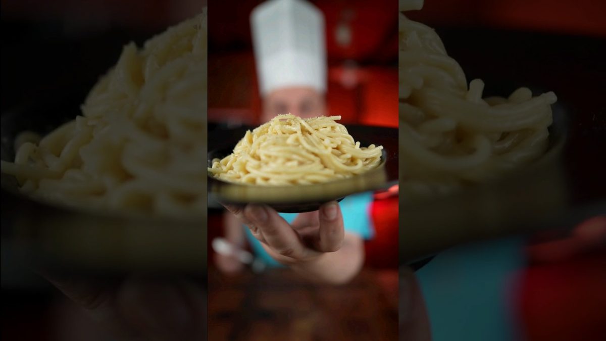 Cacio e Pepe recipe ! #shorts #italianfood