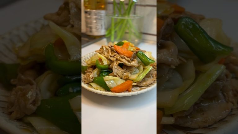 Готовлю свинину с овощами #японскаякухня #япония #жизньвяпонии #рецепты #японскаяеда