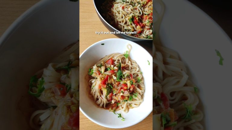 Rasam Noodles Recipe | Rasam Noodle Soup Recipe | Real Thai Rice Stick Noodles