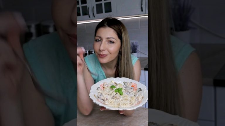 Brza kremasta #pasta sa šampinjonima #dinner