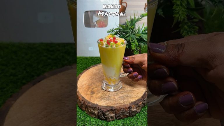 Mango mastani recipe 😍😍❤️❤️… #shorts #mangoshake #mangomastani #viral #kalpanaskitchen