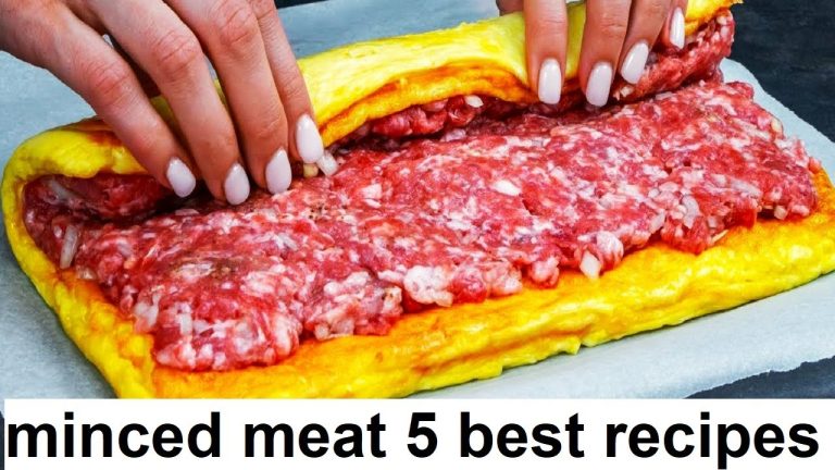 How I prepare Minced Meat 5 best recipes, Ground Beef recipes