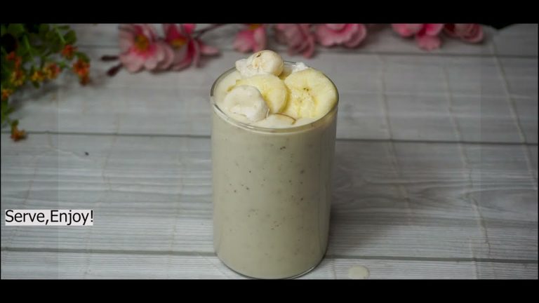 Healthy Weight Loss Drink – Makhana Smoothie | Healthy Smoothie Recipes | Easy Breakfast Smoothie