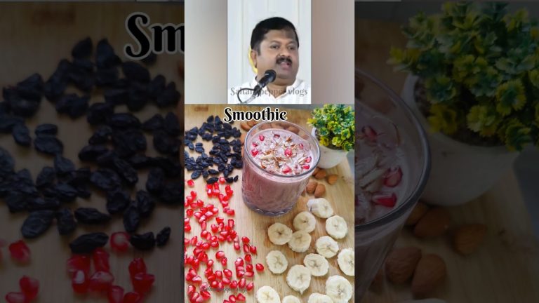 🍹🍹மாதுளை ஸ்மூதி |Pomegranate Banana Smoothie | #healthy #energydrink #trending #shortsfeed #smoothie