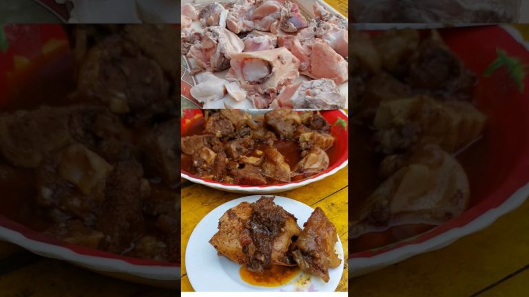 Beef bones soup 🤤 Too much healthy #shorts #shortfeed #beefrecipe #beefsoup #nihari #cookingasmr