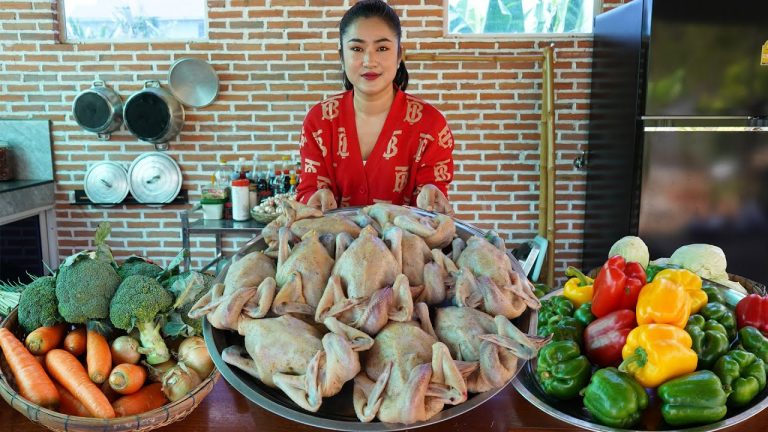 '' 10 Native chickens '' I cook 3 recipes with country style – Cooking with Sreypov