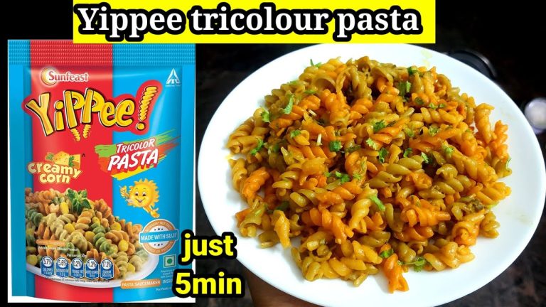 sunfeast yippee tricolour pasta recipe #breakfast recipes #breakfast recipes in tamil #dinner recipe