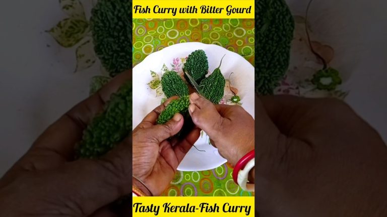 Tasty Fish Curry with Bitter Gourd / Karela-Fish Curry #shorts #cooking #recipe #Karela