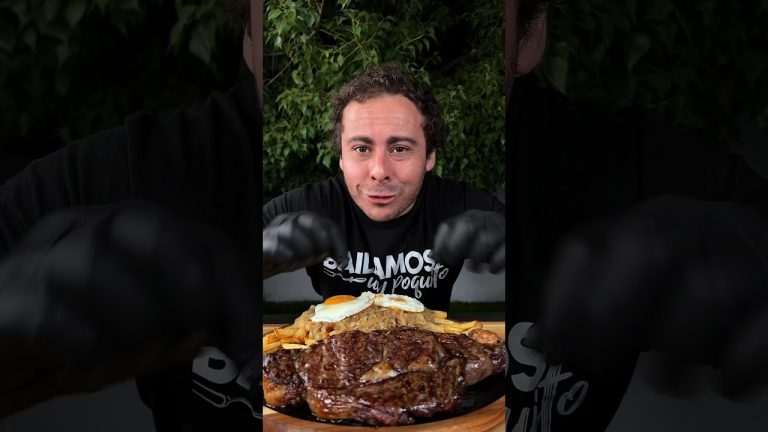 Día bife a lo pobre #carne #papasfritas