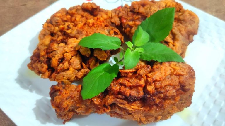 KFC Style Fried Crispy Chicken Recipe ll KFC Fried Chicken Recipe At Home