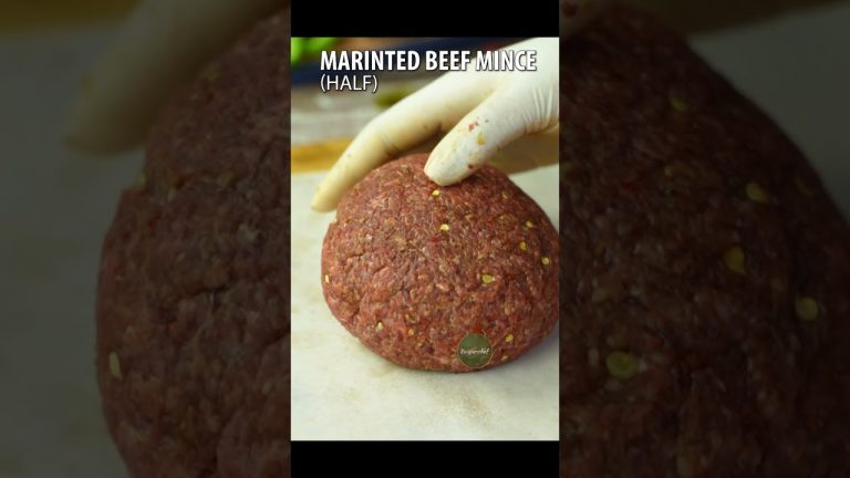 Baked Beef Burger  😋 #shorts #food #SooperChef