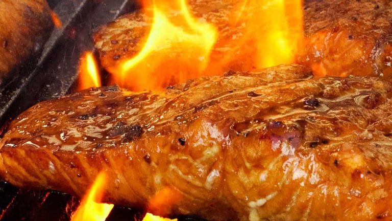 Marinated Grilled Salmon