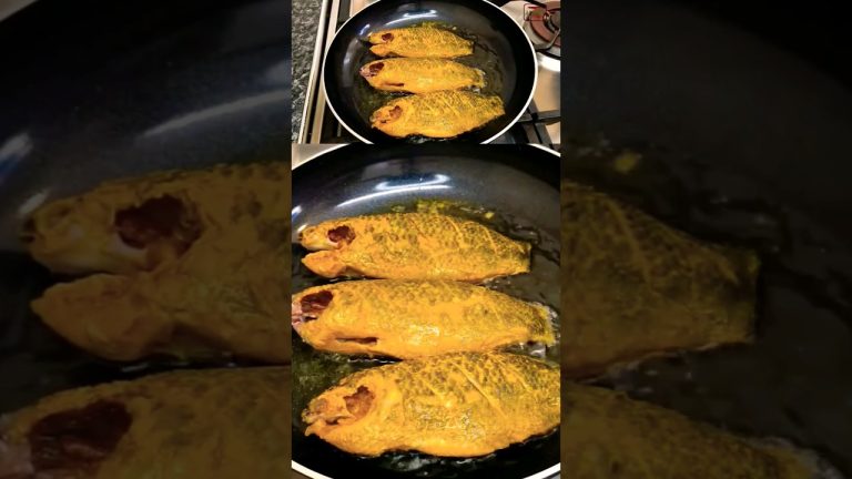 Shallow Fried Fish #recipe