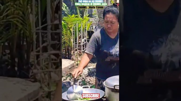 BALI TRADITIONAL HOME COOKING 🥘 PEPES with IBU MANGKU 👌 #recipe #fish #memasak