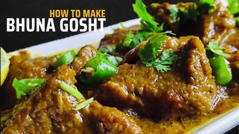 Bhuna Gosht | Beef Bhuna | Desi Style Bhuna Beef | Cooking Recipes | Chef Ishrat