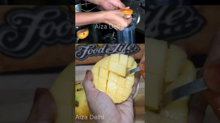 Actor Shakti Arora's Favourite Mango MilkShake Recipe #shorts #trending #mango #viralshort