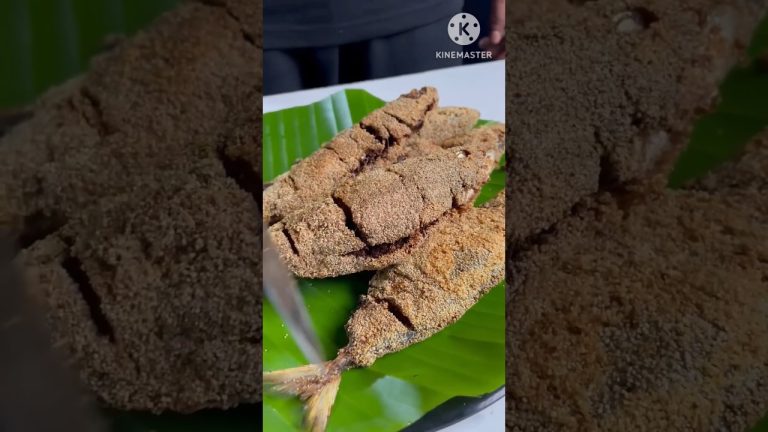 crispy fish curry village style #shorts #youtubeshorts