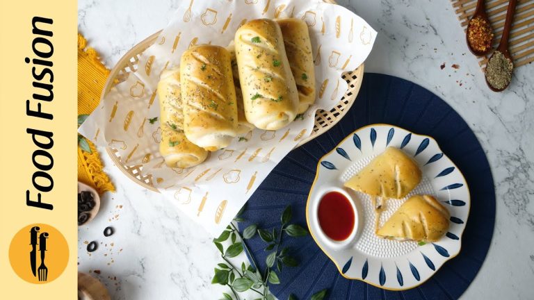 Seekh Kabab Pizza Roll Recipe By Food Fusion