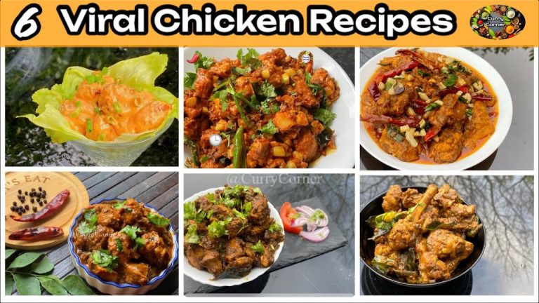 6 Viral Chicken Recipes |Delicious Indian Style Recipes to spice up your day