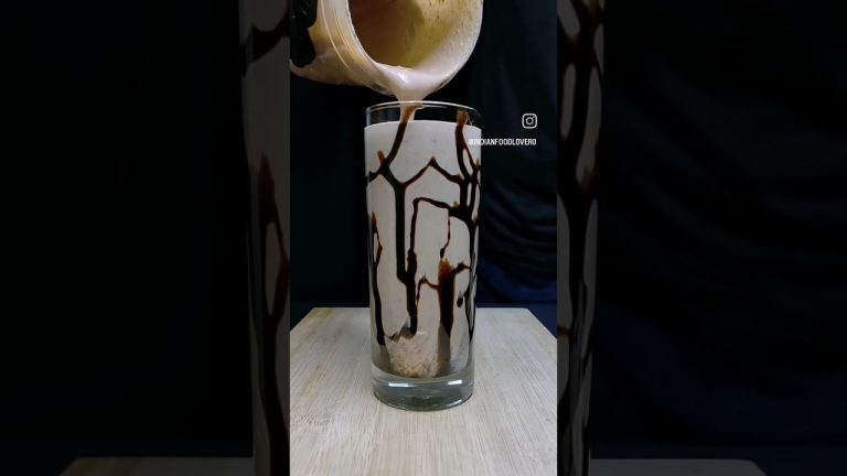 cadbury dairy milk chocolate crackle milkshake recipe making #shorts #milkshake #cooking #youtube