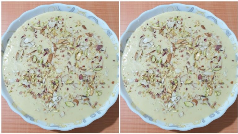 Rabri Recipe | Rabdi Recipe | How To Make Rabdi | Gujarati Rabdi