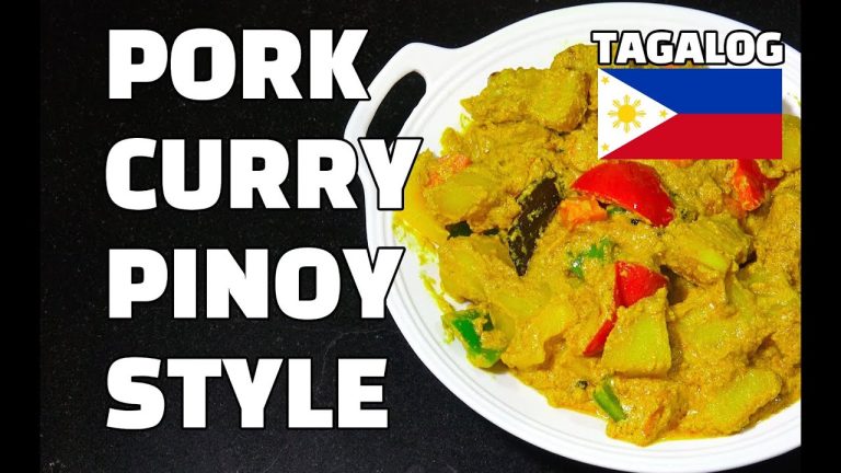 Pork Curry Pinoy Style – Pork Curry – Filipino Pork Recipes – Tagalog – Youtube