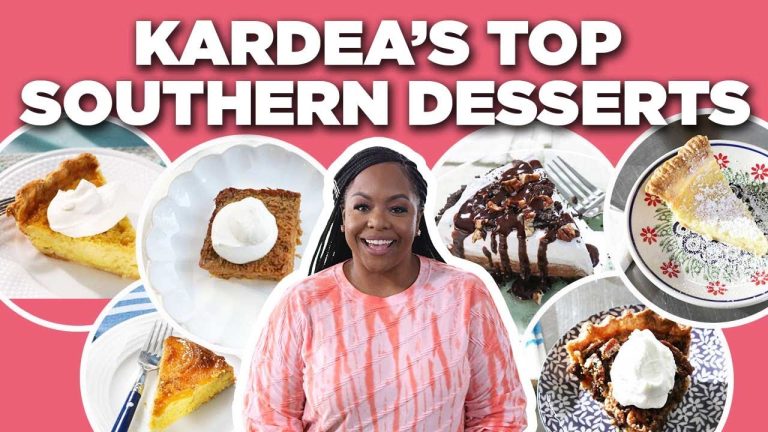 Kardea Brown's Top Southern Dessert Recipe Videos | Delicious Miss Brown | Food Network