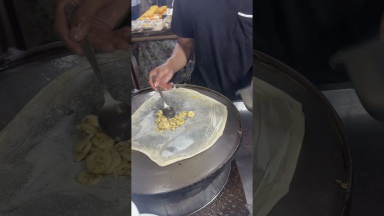 Amazing Roti in HATYAI #seafood #tasteofthailand #thaifoodstyle #food