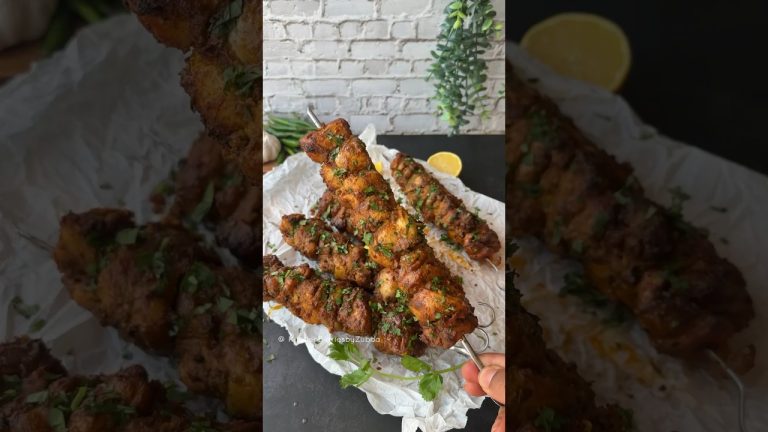 Easy Chicken Tikka Skewers!