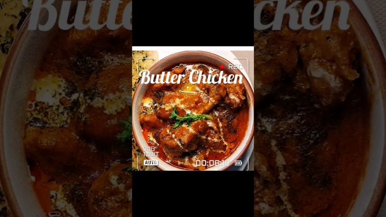 Butter Chicken unique recipe #shorts #cooking #food #recipes