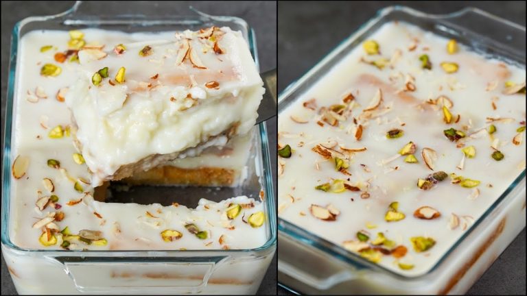 Milk Toast Pudding Recipe | Delicious Dessert Using Half Cup Milk | Easy Milk Dessert Recipe