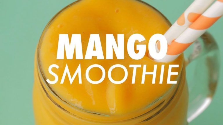 Easiest Mango Smoothie – Loving It Vegan