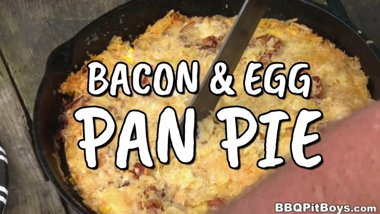 Bacon & Egg Pan Pie