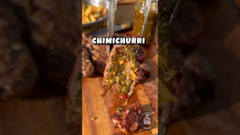 CHIMICHURRI 🌿🌶️🧄 #asado #receta #bbq #chimichurri
