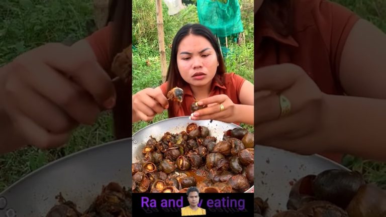 Chinese food eating video #seafood #food #mukbang #shorts #recipe