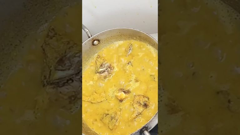 Fish curry recipe