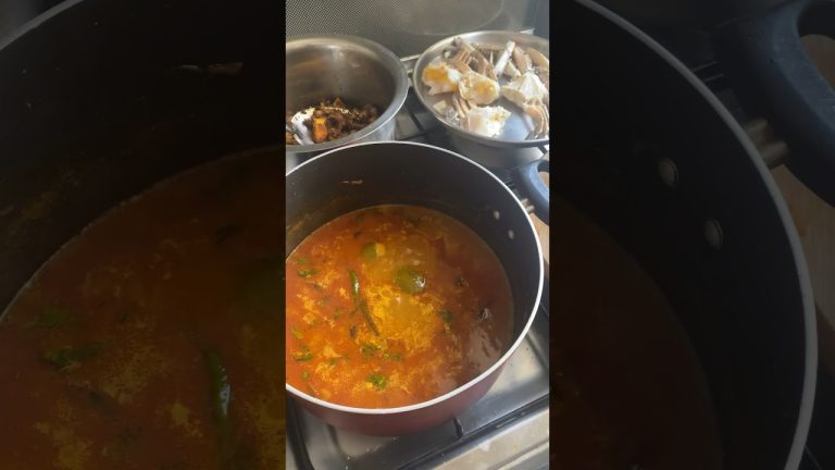 Special fish crab prawn 🍤 🦀 🐠 recipe live subscribe for full video #RBnisvika #cook #mini #tamil