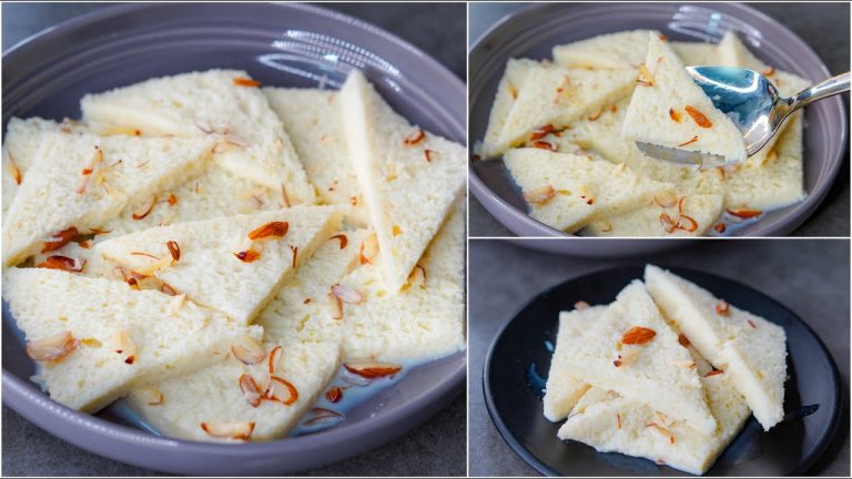 The World's Easiest and Most Delicious Breakfast Made With Bread & MIlk | Bread Malai Recipe