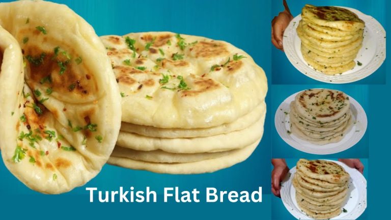 Turkish Bread That Drives Everyone Crazy | Turkish Bread Recipe | No yeast, No oven | Bazlama Recipe