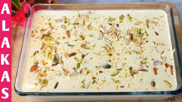 The PERFECT Arabian Dessert Recipe | Arabian Pudding Recipe – The MostDelicious Pudding!